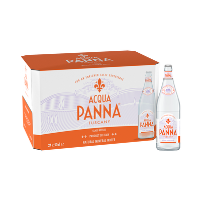 Acqua Panna Natural Mineral Water - 500ml x 24