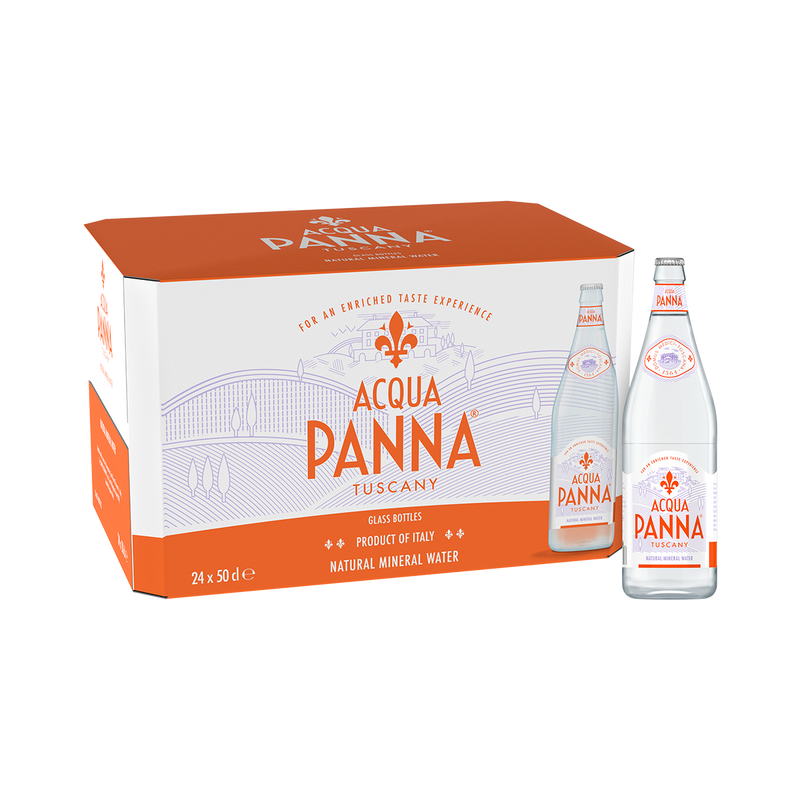 Acqua Panna Natural Mineral Water - 500ml x 24