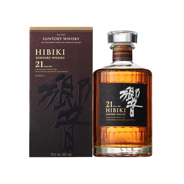 Hibiki 21 Years Old Whisky with Box | Japanese Blended Whisky 